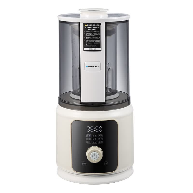 【内蒙地区可发】蓝宝(BLAUPUNKT)家用破壁豆浆机1.5L白色BP-PB1696A