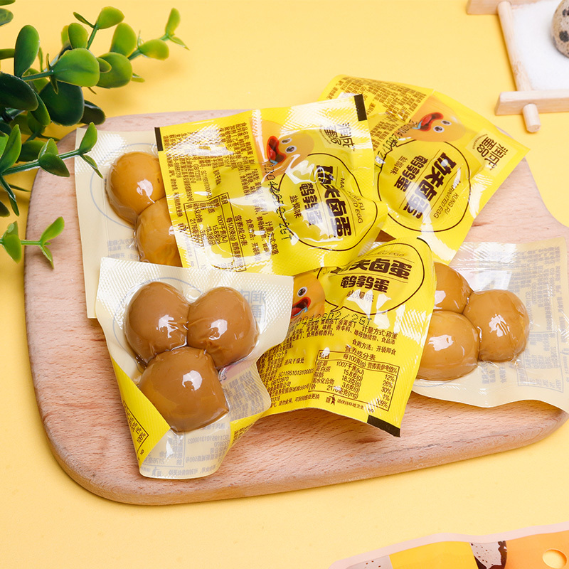 润成鹌鹑蛋卤香味、盐焗味、海盐味组合各一袋 138g*3袋