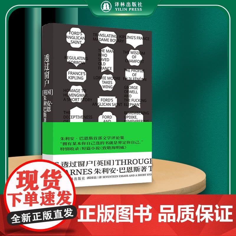 透过窗户 英国文坛“三巨头”、布克奖小说家朱利安·巴恩斯首部文学随笔集,特别收录短篇小说《致敬海明威》译林出版社图片