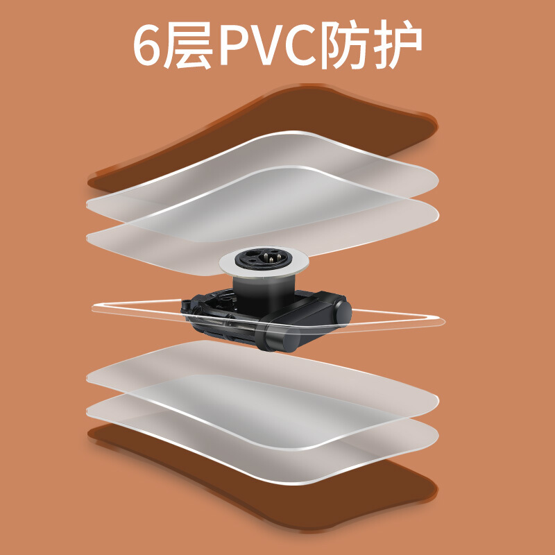 赛亿暖手宝充电取暖器 热水袋 暖手袋 暖宝宝 暖水袋 充电防爆多功能 已注水加绒电暖器NS510