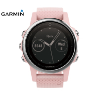 GARMIN佳明fenix飞耐时5S 心率GPS登山游泳户外跑步运动防水手表蓝牙100防水（5S中文樱花粉普通）