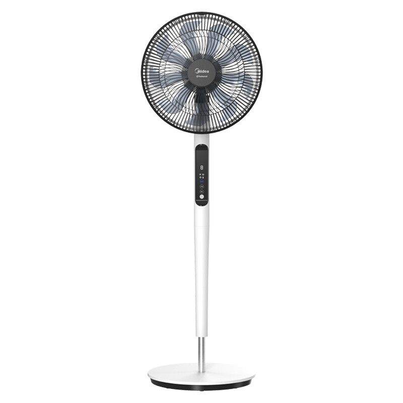 美的midea落地扇立式遥控变频风扇白色电风扇fsd35xbr