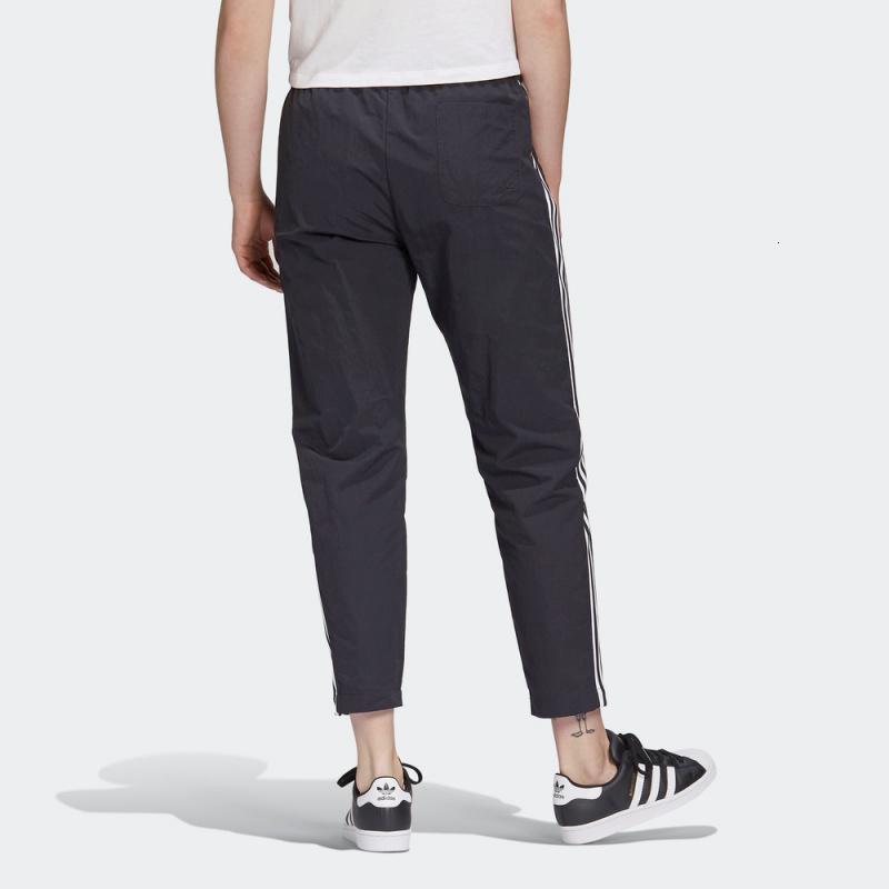 adidas阿迪达斯三叶草长裤女裤2020新款休闲透气中长裤运动裤gj6569