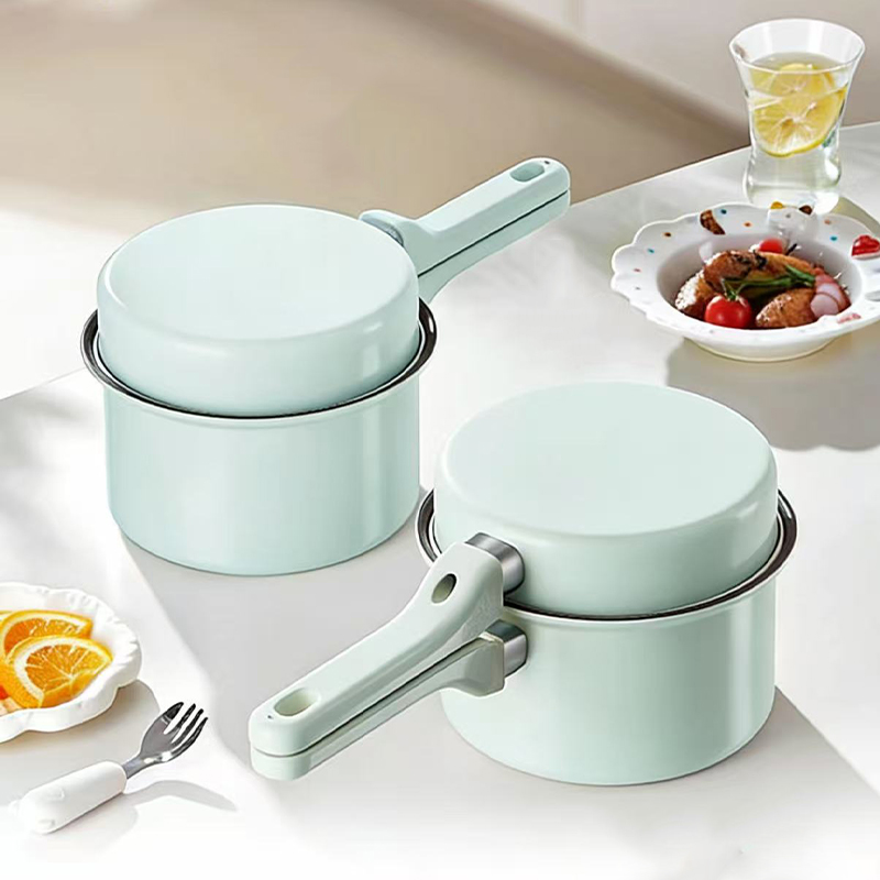 德世朗 玲珑抗菌不粘锅套装 DFS-TZ869-BU