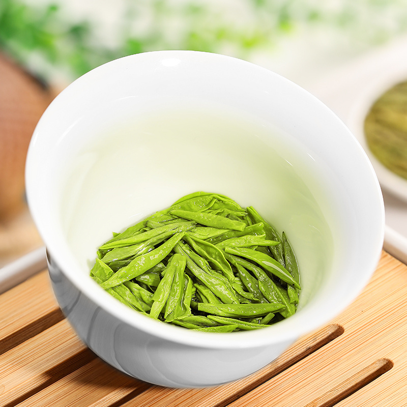茗日红 龙井绿茶 新茶上市 明前豆香型龙井茶叶 散装罐装250g