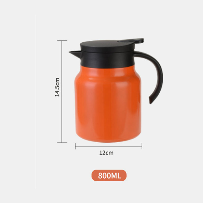 橙亿鸿 316不锈钢智能显温焖烧泡茶壶 800ml/个 800ml/个