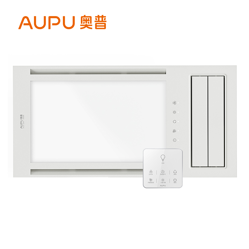 奥普风暖浴霸灯集成吊顶三合一卫生间暖风机浴室智能取暖风暖浴霸A127高清大图