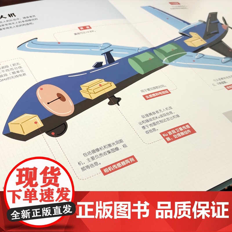 这就是无人机精装正版克克罗带你认识机械科普百科漫画儿童绘本故事书小学生课外阅读书漫画飞机知识科普书籍爱上科学少儿科普读物高清大图