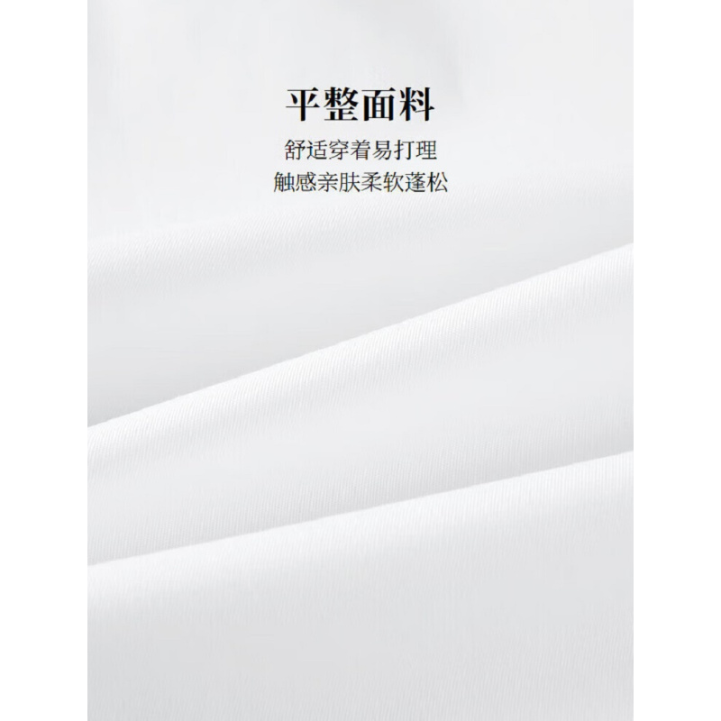 HLA海澜之家海澜之家短袖衬衫女装夏季24微弹软糯正装衬衣女 白色尺码155/80A(35)