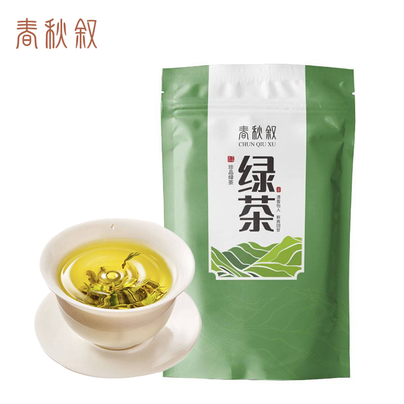 春秋叙 绿茶 特级250g/袋高清大图