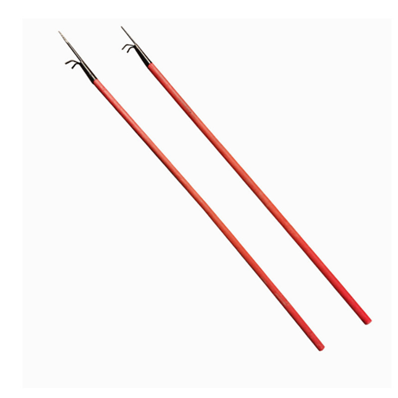 天鲨消防火钩 救生扑火木杆钩消防器材打火矛救援设备现场清理钩1.7m