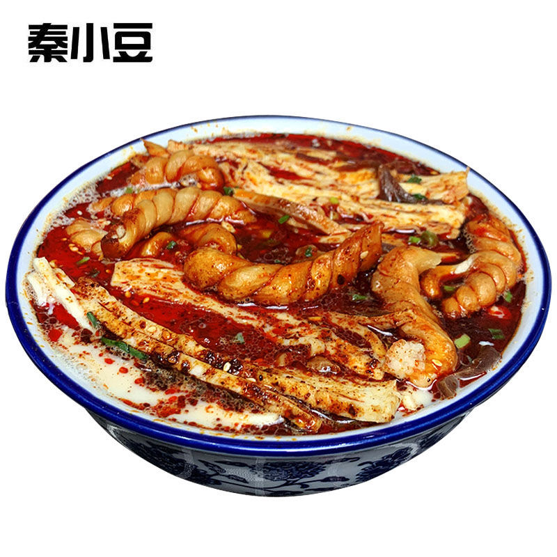 凤翔豆花泡馍350g 无豆花比羊肉泡馍好吃宝鸡美陕西安小吃特产 小碗量 2 2 0 克 一袋