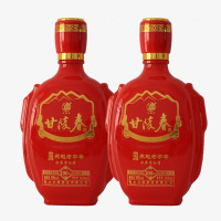[中华特色]河北供销馆 甘陵春 39度红陶 600ml*6瓶整箱装 浓香型纯粮食白酒 燕赵老字号非物质文化遗产 衡水特产