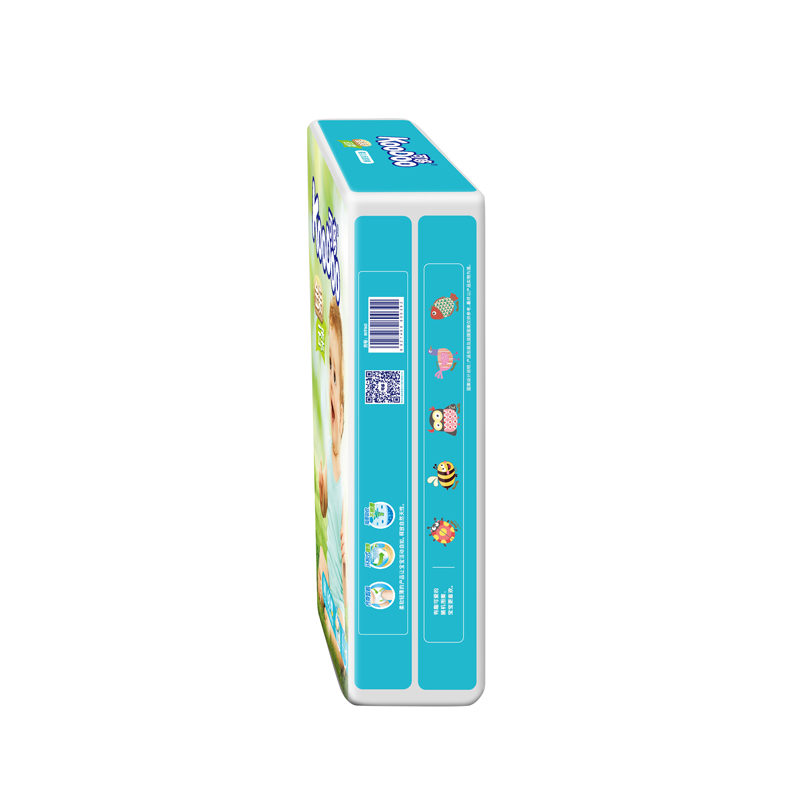 可哆(KooDoo)纸尿裤 金装云柔婴儿尿不湿 中号M码60片[6-11kg]