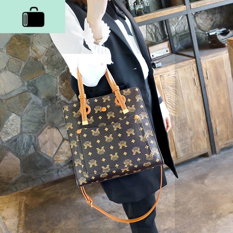 包包女包新款2020时尚托特包百搭大气单肩斜挎包2019大容量女大包NEW LAKE女斜挎包图片