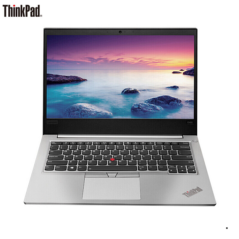 联想ThinkPad E480(5JCD)英特尔酷睿i3 14英寸轻薄笔记本电脑(i3-8130U 8G 256SSD)定制 银色 FHD高清屏 商务办公 网课学习