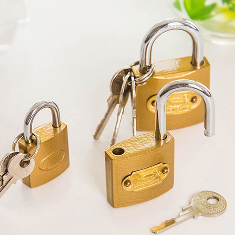 柜子锁迷你锁子柜锁具抽屉锁家用挂锁防锈小锁头锁宿舍防盗锁