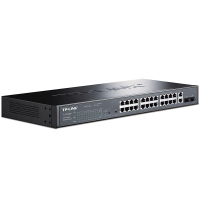 普联(TP-LINK) TL-SL2226P 24百兆+2G千兆 简单网管PoE交换机