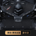 长安CS75plus脚垫全包围丝圈脚垫专用于长安CS75plus新21款CS75 刺绣款-黑色黑线+黑色丝圈-双层脚 刺绣款-黑色黑线+黑色丝圈-双层脚垫1