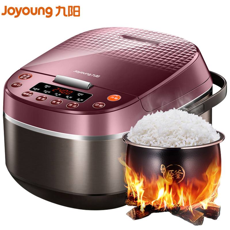 九阳(Joyoung) F-50FY813电饭煲 5l升家用 智能全自动 大容量 土灶原釜内胆 多功能电饭锅 预约功能