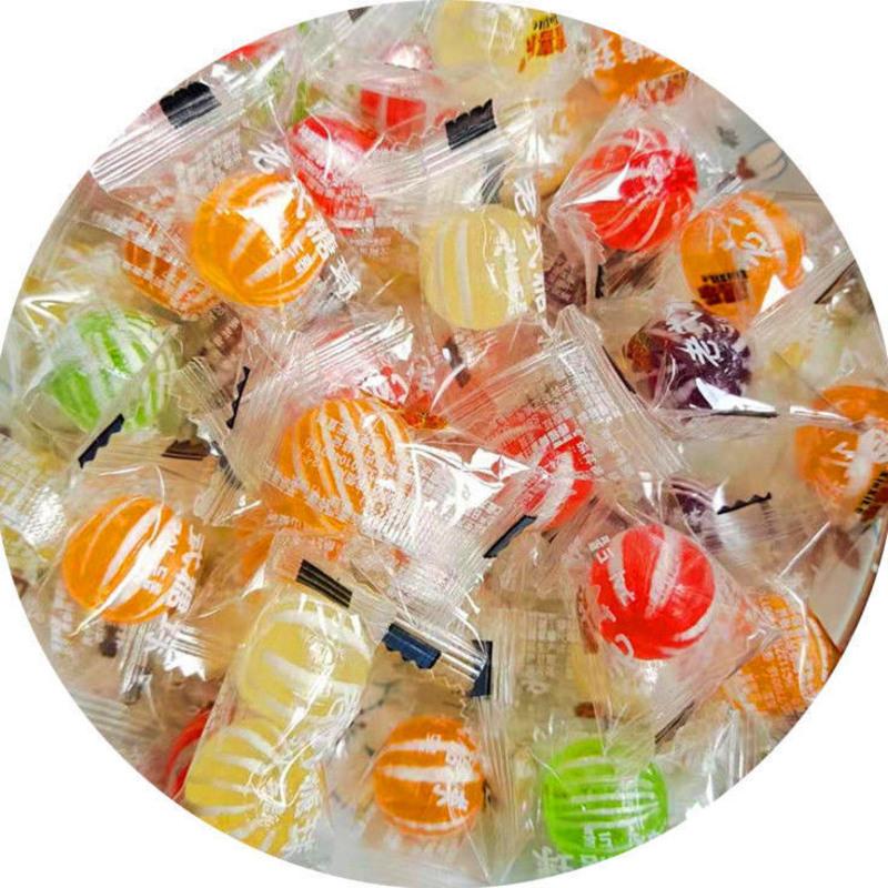 湛航老式糖果东北老式水果糖大糖球独立包传统喜糖零食水果糖橘子硬糖