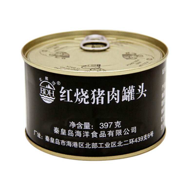 北戴河 BDH 红烧猪肉即食罐头 397G