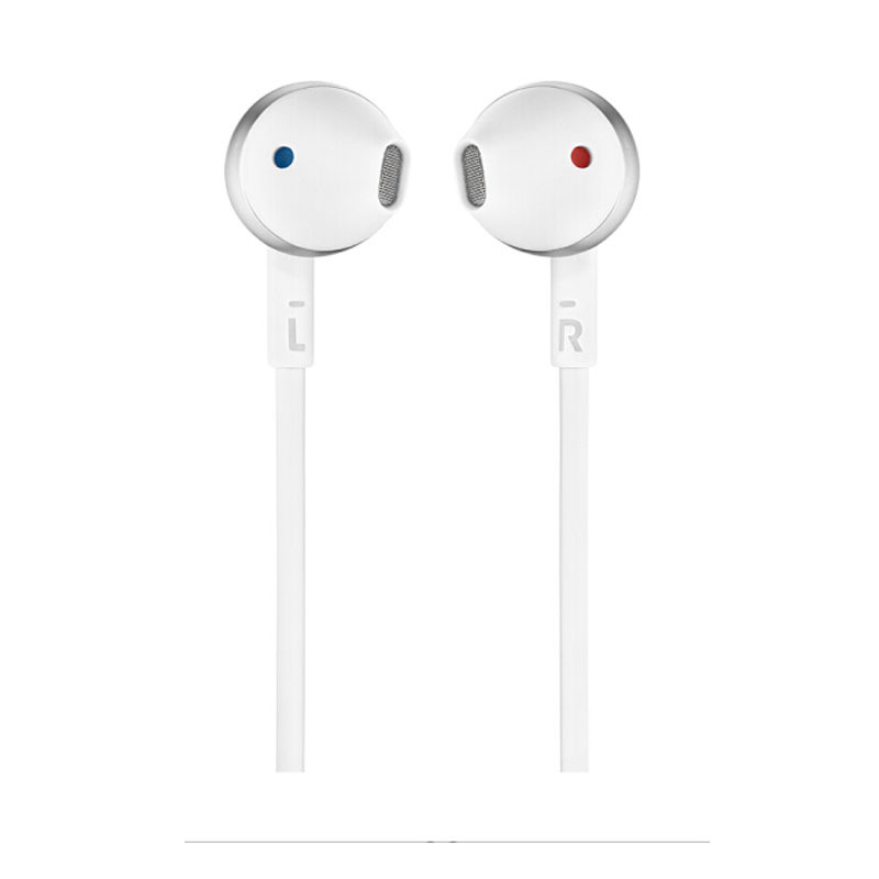 JBL T205BT半入耳式音乐耳机 银色
