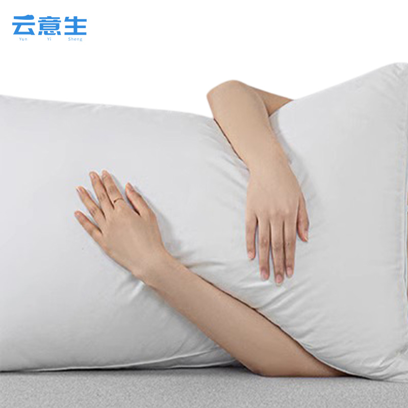 云意生枕芯 全棉中枕48*74/个高清大图