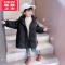 可莉允女童羽绒服2022新款两岁女宝宝冬装中长款棉袄婴儿童加厚羽绒棉衣棉服