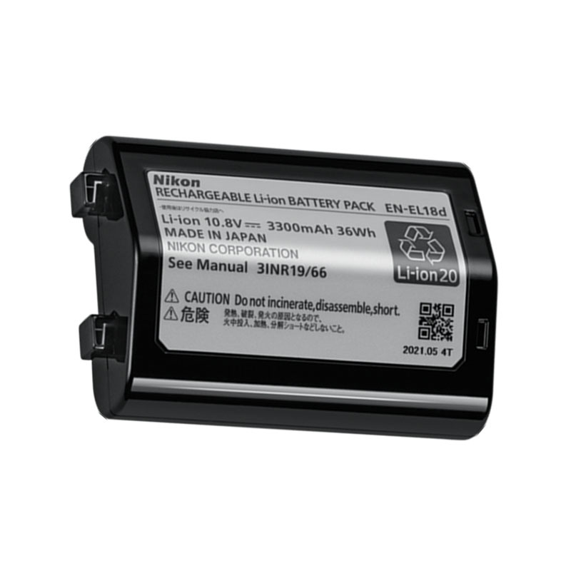 Nikon/尼康 EN-EL18d 锂电池 微单Z9电池 单反D5 D4 D4S原装电池 EL18d 3300mAH
