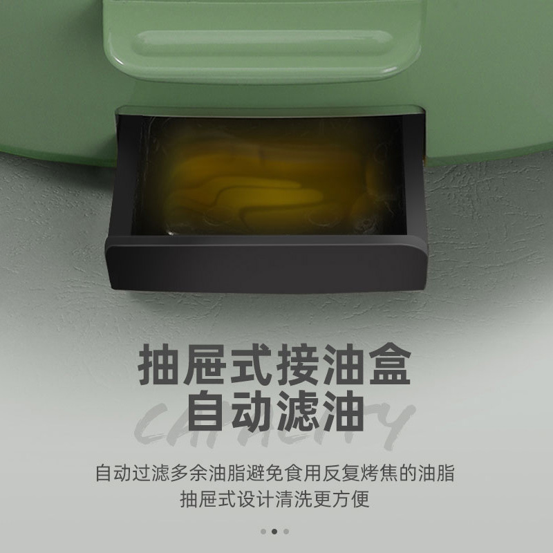 美菱(MELING)多功能料理锅电烧烤炉火锅涮烤一体锅电热火锅锅具电炒菜锅分体式家用电煎烤盘电煮锅 标配 条纹烤盘 白色