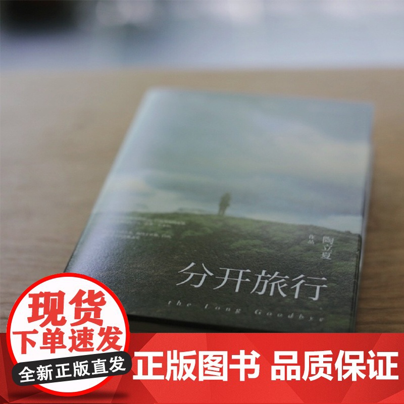 分开旅行(精装版)正版书籍陶立夏代表作 全新精装典藏版 随书附赠精美明信片 一场别离,一段唯美清新的情感愈疗之旅高清大图