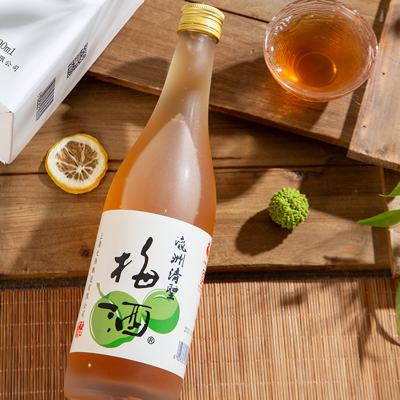 大陆公鸡瀛洲清圣梅酒宴会聚餐亲朋好友赠礼微醺低度甜酒 单瓶装(500ml)高清大图