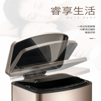 不锈钢垃圾桶家用客厅脚踏式法耐厕所卫生间厨房脚踩商用 简约带盖