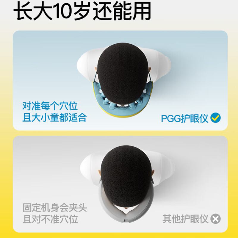 PGG 儿童眼部按摩仪E5 蓝黄色(单位:台)高清大图