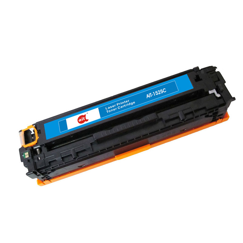 Ait海得 CE321A硒鼓 专业版 AIT-1525C蓝色 hp128A适用惠普CM1415fn fnw CP1525高清大图
