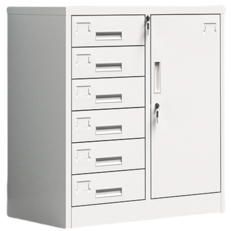 桃锦堂 办公柜六斗一门 台高清大图