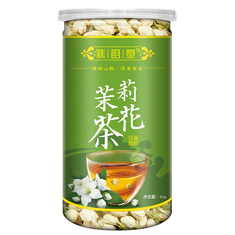 谯韵堂 茉莉花茶60g/罐图片