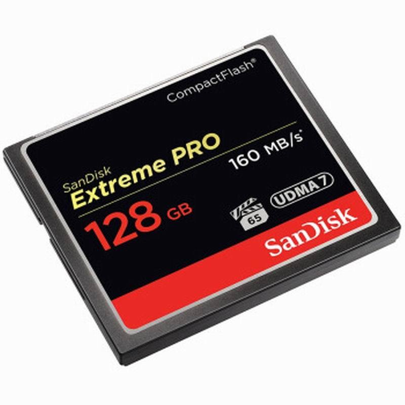 闪迪(SanDisk) 128G 1067X CF卡高速储存卡 存储卡内存卡平板监控摄像头通用相机专用闪存卡