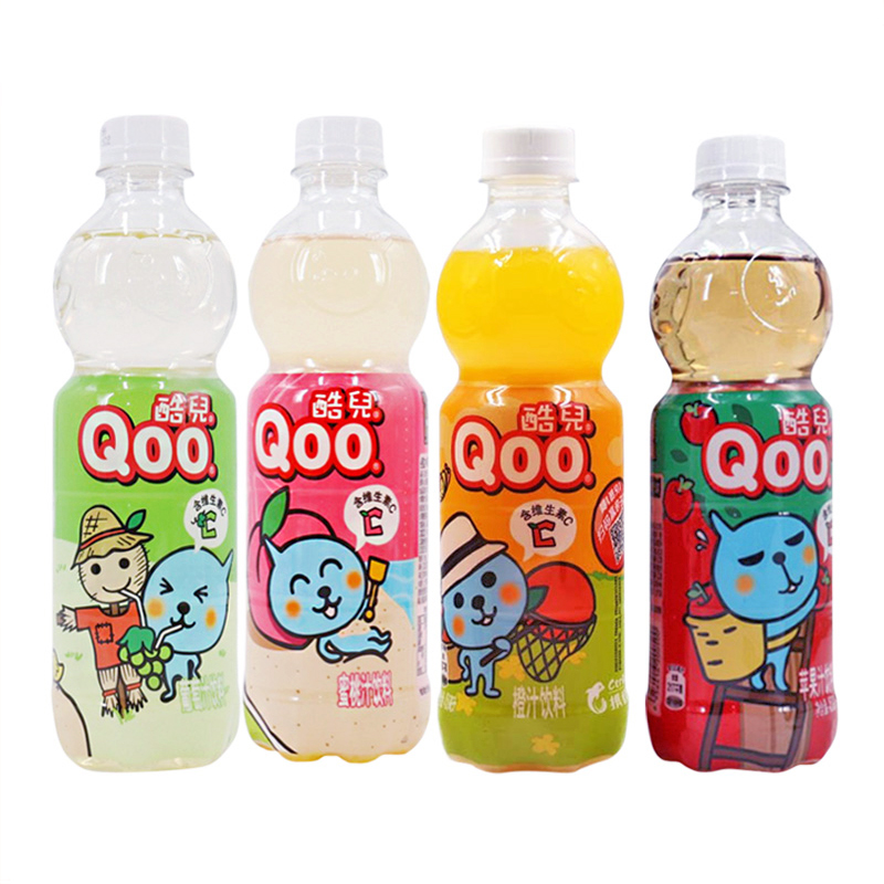 酷儿葡萄汁水蜜桃汁橙汁苹果汁450ml12瓶饮料饮品参数
