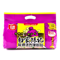 白家陈记 麻辣烫方便粉丝五包装 525g 白家粉丝 非油炸方便食品 四川特色小吃
