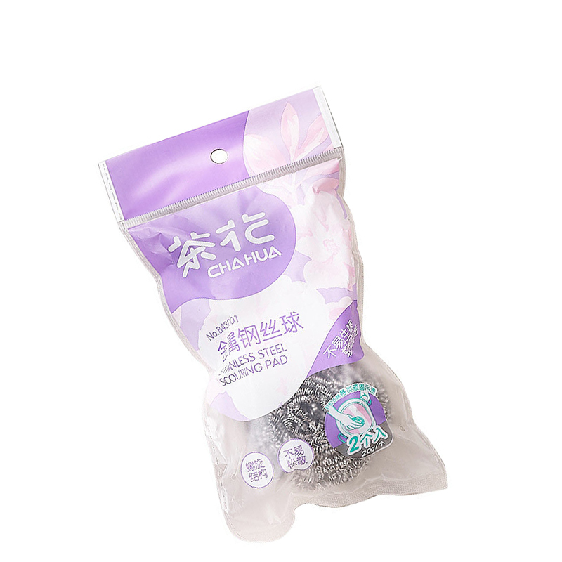 茶花 金属钢丝球洗碗刷清洁刷 金属钢丝球(3个装) B4301P