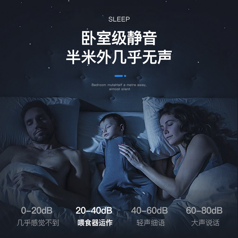 鱼缸自动喂食器智能定时喂鱼器封闭式水族箱锦鲤金鱼小型投食机高清大图