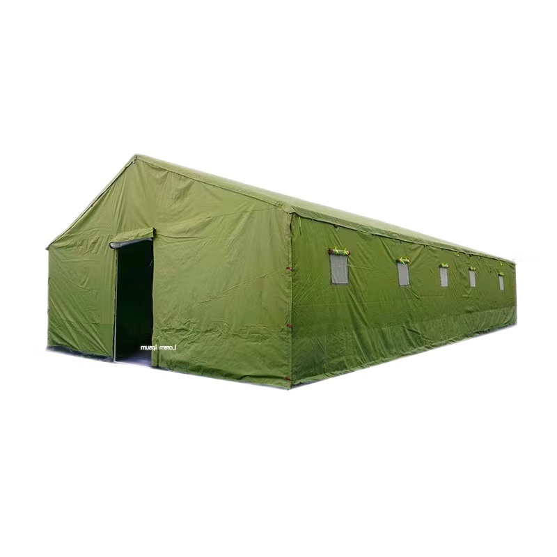 军工帐篷圆管带地梁6m10n加高款视频