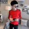 SUNTEK2020社会新款潮流圆领衣服长袖t恤韩版精小伙体桖上衣男生秋衣T恤