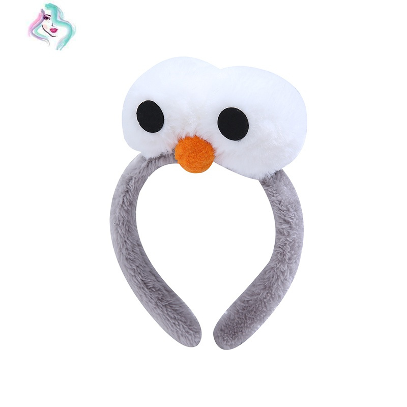 网红洗脸发箍女防滑卡通头箍韩国可爱小熊搞怪头窟猫耳朵发饰 你那么