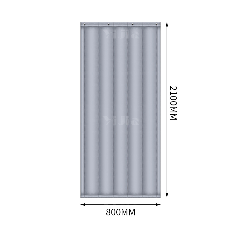 翌嘉YJ3111625 牛津布棉门帘保暖保温门帘防风防寒 灰色高清大图