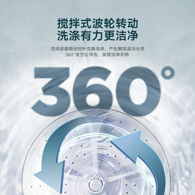 小天鹅(Little Swan) TP100VH60E 双桶洗衣机半自动 10公斤大容量 喷淋漂洗强劲动力 双桶双缸高清大图