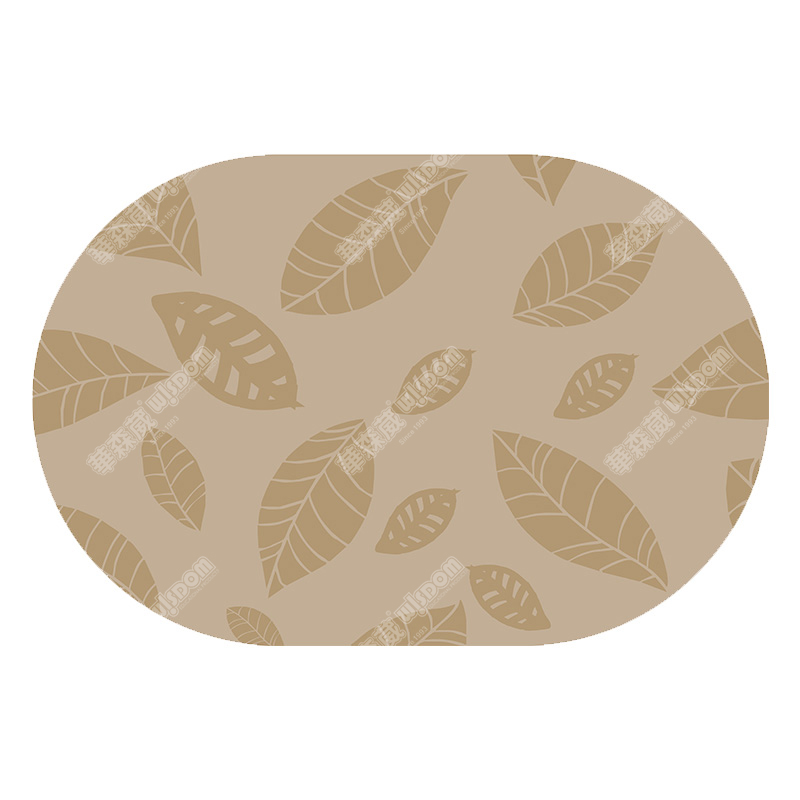 椭圆教学毯(跑道)椭圆教学毯(树叶)高清大图