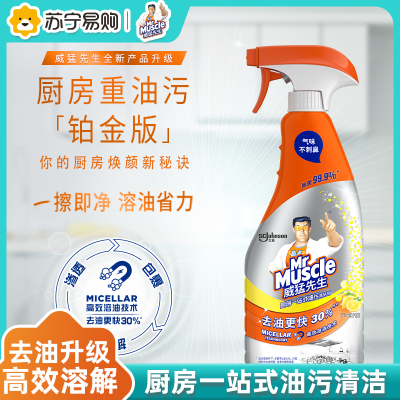 厨房一站式油污清洁剂（元气柠檬） 500g（有喷头）